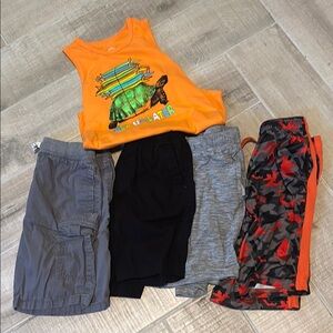 Jumping Beans Kids Shorts Set - Gray, Black, Camo